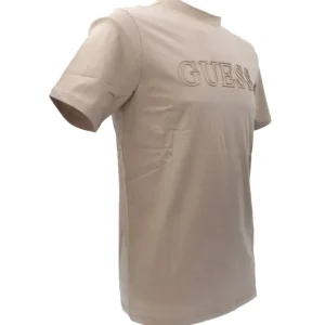 Guess Uomo T-Shirt-ALPHY T-SHIRT Beige