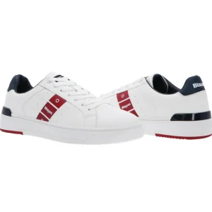 Blauer USA Uomo Sneakers-ANSON01 Bianco