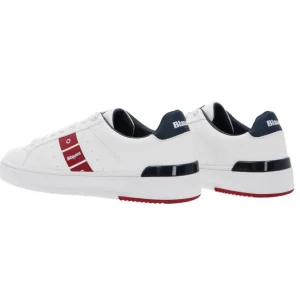 Blauer USA Uomo Sneakers-ANSON01 Bianco