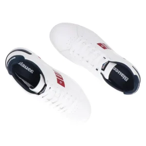Blauer USA Uomo Sneakers-ANSON01 Bianco
