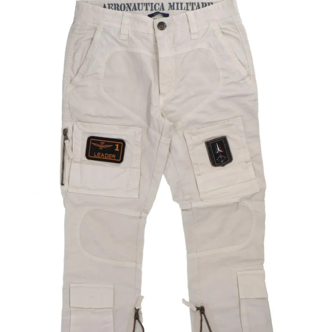 antig_pantalone__bianco_p_1.webp Aeronautica Militare Abbigliamento Pantaloni-ANTI-G PANTALONE 1557/939 Bianco Panna