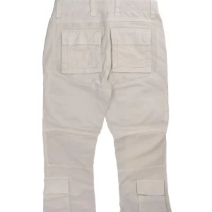 Aeronautica Militare Abbigliamento Pantaloni-ANTI-G PANTALONE 1557/939 Bianco Panna