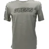 Guess Uomo T-Shirt-ARLO T-SHIRT Verde scuro