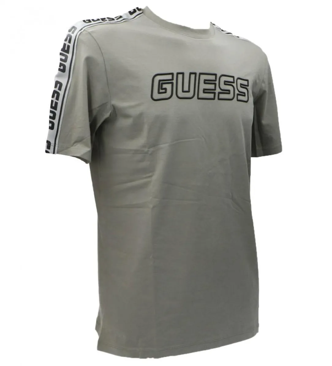 arlo_tshirt_verde_scuro_1.webp Guess Uomo T-Shirt-ARLO T-SHIRT Verde scuro
