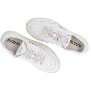 Autry Donna Sneakers | Sneakers-AULMGG low man goat Bianco Nappa