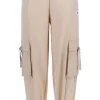 Guess Donna Pantaloni-AURELIE CARGO PANTS Beige