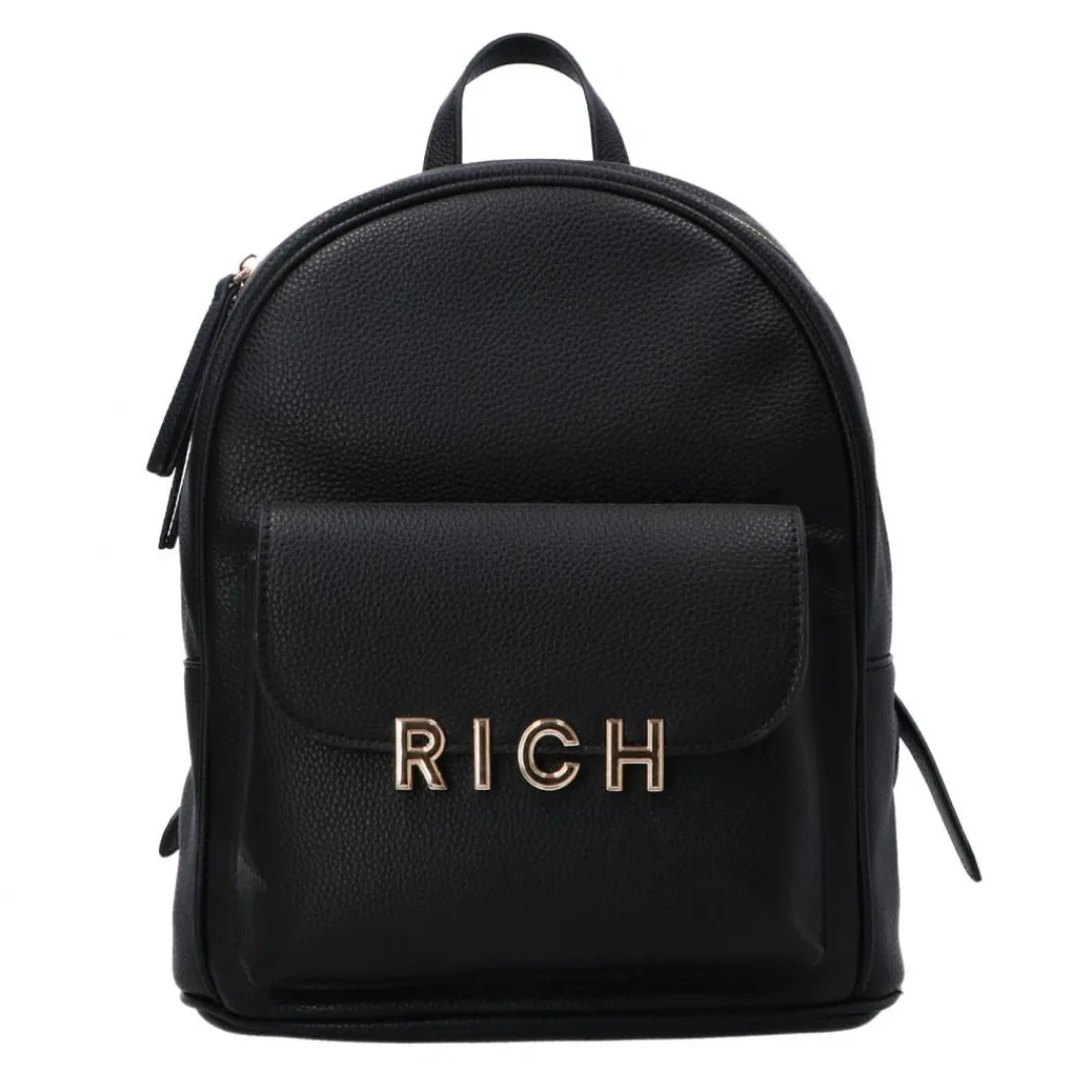 backpack_sneide_oro_nero_0.webp Richmond Donna Zaini E Marsupi-BACKPACK SNEIDE Oro Nero