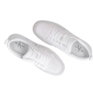 Calvin Klein Uomo Sneakers-BASKET CUPSOLE LOW LTH Bianco