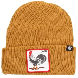 Goorin Bros Uomo Cappellini-BEANIES ANIMAL Giallo Senape Cock