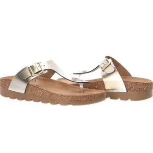 Polo Club Donna Sandali-Berry platform infradito Oro