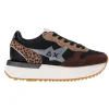 Sun 68 Donna Sneakers-Big Ally glitter stargirl mix Z44217 Z44218 Marrone