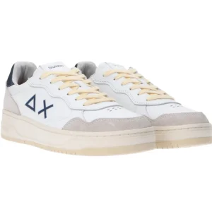 Sun 68 Uomo Sneakers-Big basket Z44148 Bianco