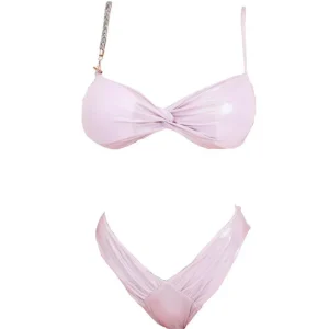 4giveness Donna Costume-Bikini fascia slip FGBW3748 Lilla