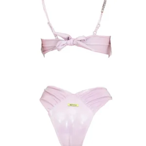 4giveness Donna Costume-Bikini fascia slip FGBW3748 Lilla