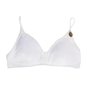 4giveness Donna Costume-BIKINI TOP E SLIP SHINY 3622 Bianco
