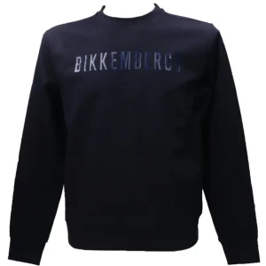 Bikkembergs Uomo Felpe-BKK FELPA Blu