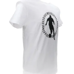 Bikkembergs Uomo T-Shirt-BKK T-SHIRT Bianco Nero