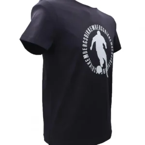 Bikkembergs Uomo T-Shirt-BKK T-SHIRT Blu Bianco