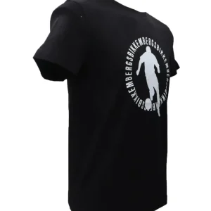 Bikkembergs Uomo T-Shirt-BKK T-SHIRT Nero Bianco