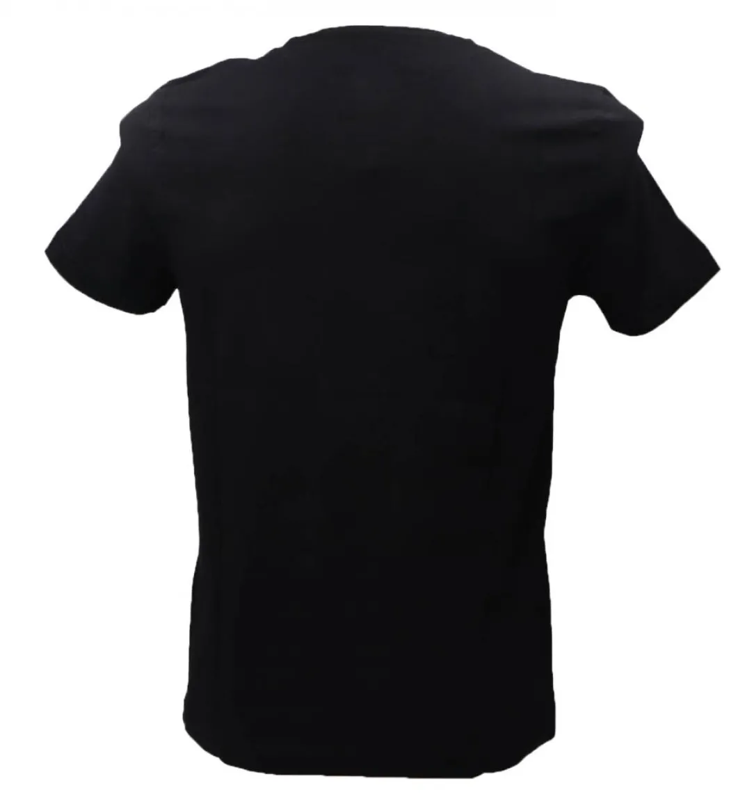 bkk_tshirt_nero_bianco_2.webp Bikkembergs Uomo T-Shirt-BKK T-SHIRT Nero Bianco