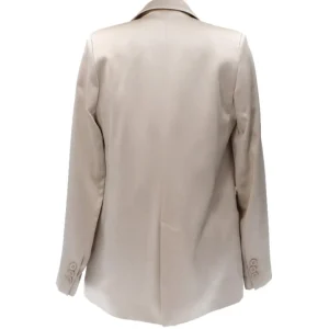 Jaycì Donna Giacca-BLAZER IN RASO Beige