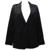 Jaycì Donna Giacca-BLAZER IN RASO Nero