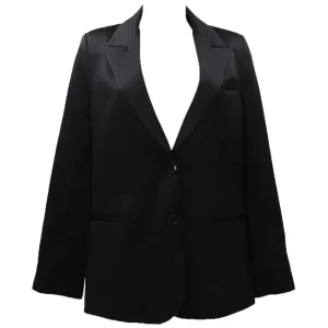 Jaycì Donna Giacca-BLAZER IN RASO Nero