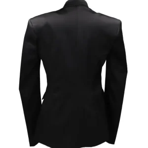 Jaycì Donna Giacca-BLAZER IN RASO Nero Nero