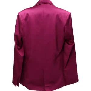 Jaycì Donna Giacca-BLAZER IN RASO Viola
