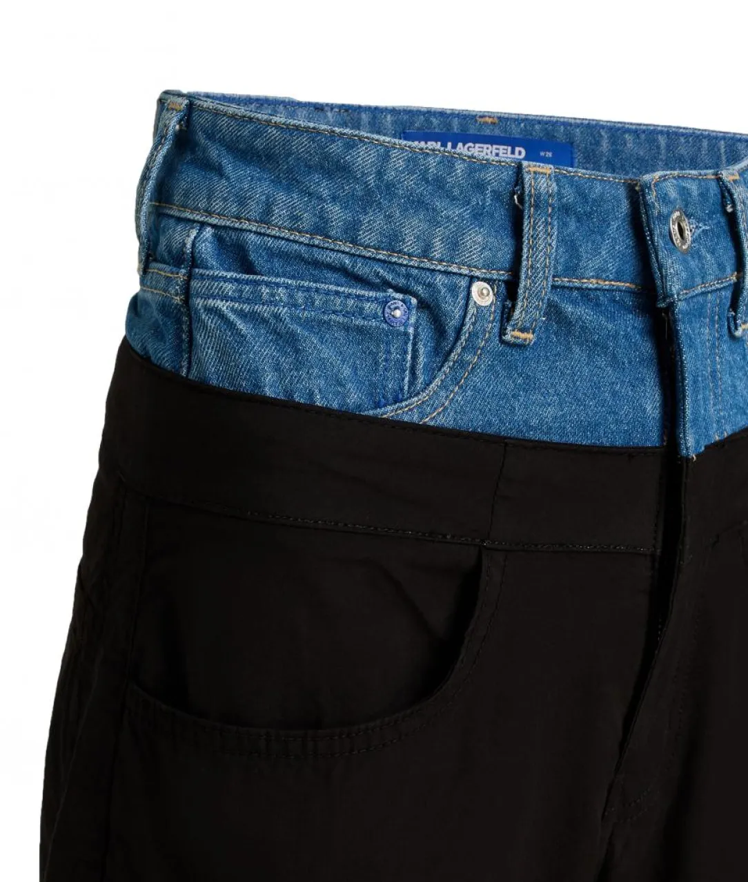 blocked_denim_cargo_j_ner_1.webp Karl Lagerfeld Donna Pantaloni-BLOCKED DENIM CARGO 245J1004 Nero