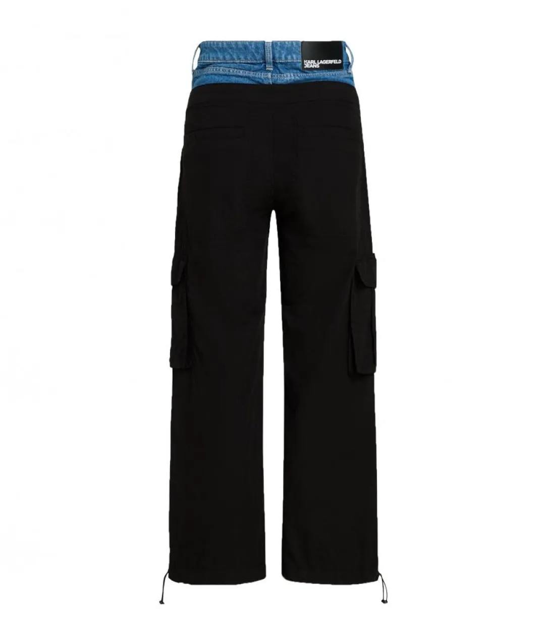 blocked_denim_cargo_j_ner_2.webp Karl Lagerfeld Donna Pantaloni-BLOCKED DENIM CARGO 245J1004 Nero