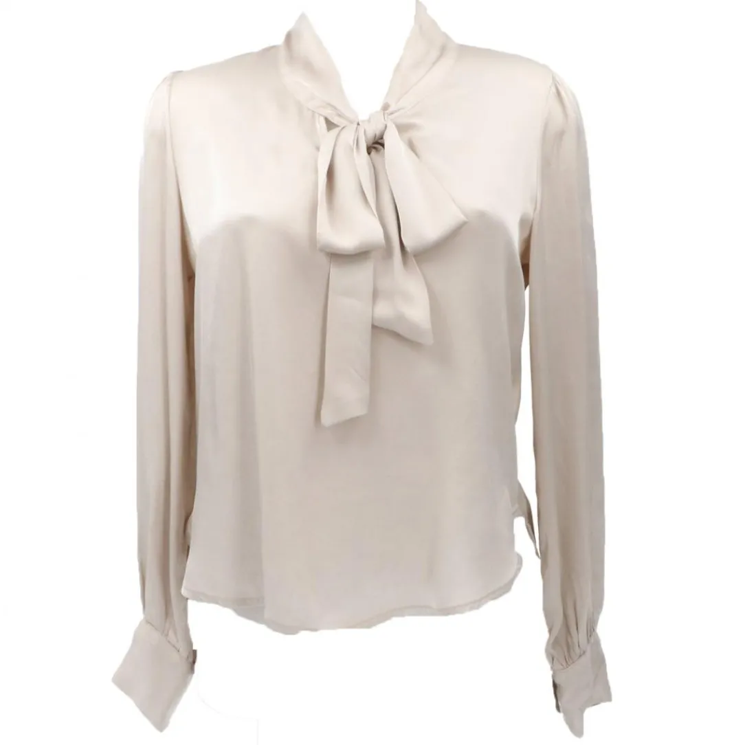 blusa_fiocco_collo_beige_0.webp Have One Donna Blusa-BLUSA FIOCCO COLLO Beige