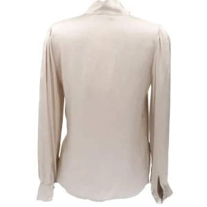 Have One Donna Blusa-BLUSA FIOCCO COLLO Beige