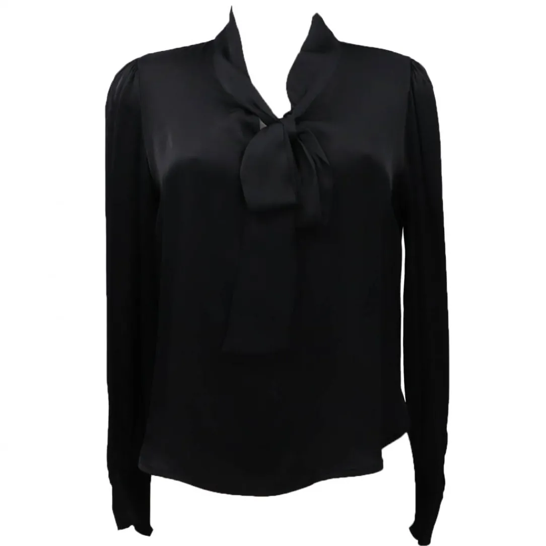 blusa_fiocco_collo_nero_0.webp Have One Donna Blusa-BLUSA FIOCCO COLLO Nero