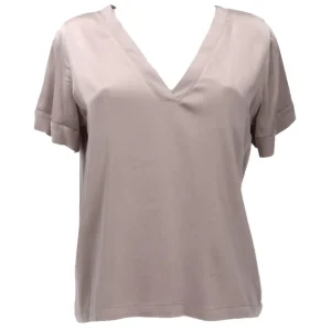 Have One Donna Blusa-BLUSA M/MANICA Grigio Tortora