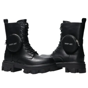 Shop Art Donna Anfibi-Boots cindy Nero