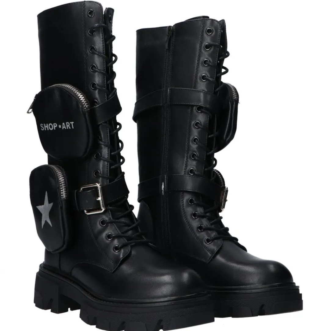 boots_kate_eco_nere_1.webp Shop Art Donna Stivaletti E Stivali-Boots Kate Eco Nere