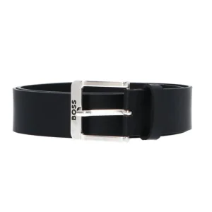 Boss Uomo Cinture-BOSS BELT Nero