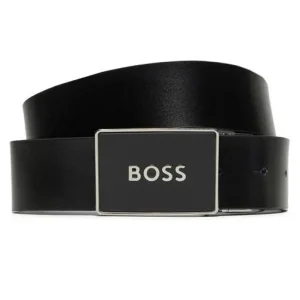 Boss Uomo Cinture-BOSS ICON M SR35 GRP Nero