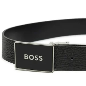 Boss Uomo Cinture-BOSS ICON M SR35 GRP Nero