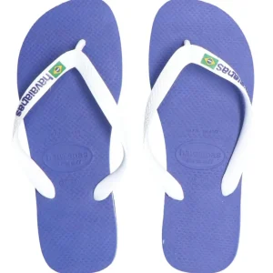 Havaianas Donna Scarpe Mare | Scarpe Mare-BRASIL LOGO MIX Bianco Blu