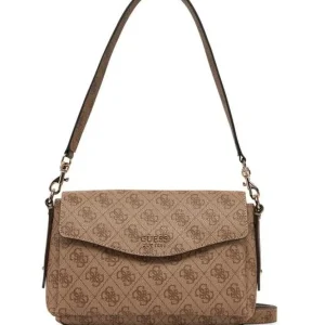 Guess Donna Borse A Spalla-BRENTON FLP SHOULDER BAG Beige
