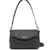 Guess Donna Borse A Spalla-BRENTON FLP SHOULDER BAG Nero