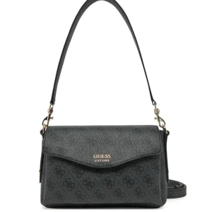Guess Donna Borse A Spalla-BRENTON FLP SHOULDER BAG Nero
