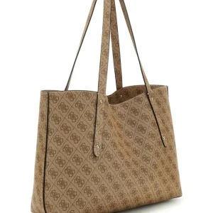 Guess Donna Borse A Spalla-BRENTON TOTE Beige
