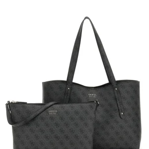 Guess Donna Borse A Spalla-BRENTON TOTE Nero