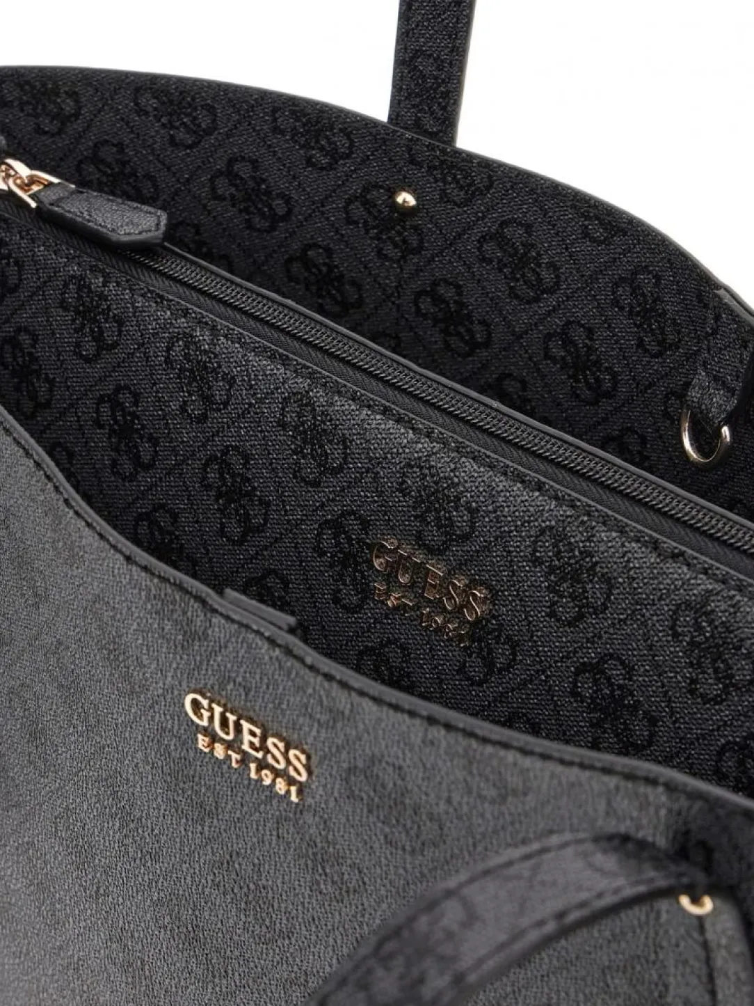 brenton_tote_nero_2.webp Guess Donna Borse A Spalla-BRENTON TOTE Nero