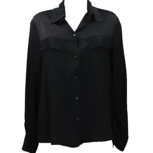 Have One Donna Camicia-CAMICIA PATTE BOTTONI Nero