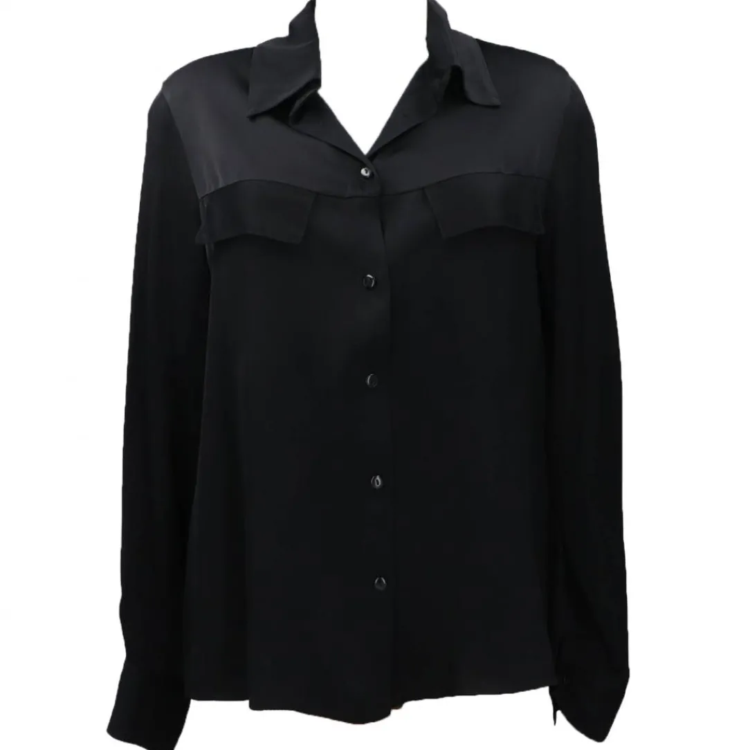 camicia_patte_bottoni_ner_0.webp Have One Donna Camicia-CAMICIA PATTE BOTTONI Nero