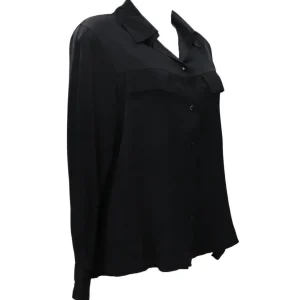 Have One Donna Camicia-CAMICIA PATTE BOTTONI Nero
